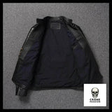 Blouson Motard Tête de Mort (Cuir) - Crâne Passion