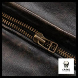 Blouson Tête de Mort (Cuir) - Crâne Passion