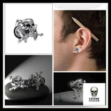 Boucles d'Oreilles Crâne Pirate - Crâne Passion