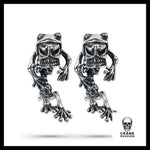 Boucles d'Oreilles Rock Femme - Crâne Passion