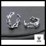 Boucles D'oreilles Tête de Mort Ear Cuff - Crâne Passion