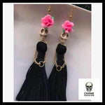 Boucles D'oreilles Tête de Mort Soirée - Crâne Passion