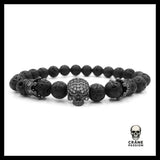 Bracelet Couronne (Perles) - Crâne Passion