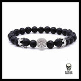 Bracelet Couronne (Perles) - Crâne Passion