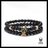 Bracelet Crâne Maudit (Perles) - Crâne Passion