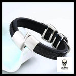 Bracelet Crâne Mexicain (Cuir) - Crâne Passion