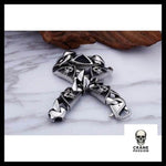 Bracelet Homme Maudit (Acier) - Crâne Passion