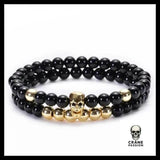 Bracelet Skull (Perles) - Crâne Passion
