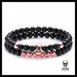 Bracelet Skull (Perles) - Crâne Passion