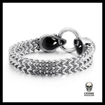 Bracelet Tête de Mort âmes Damnées - Crâne Passion