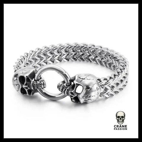 Bracelet Tête de Mort âmes Damnées - Crâne Passion