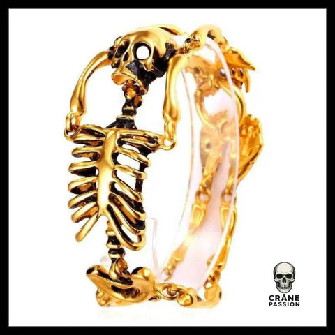 Bracelet Tête de Mort Anatomie - Crâne Passion