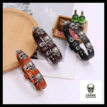 Bracelet Tête de Mort Black Skull - Crâne Passion