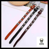 Bracelet Tête de Mort Black Skull - Crâne Passion