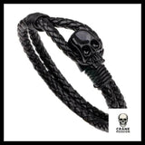 Bracelet Tête de Mort Brillant - Crâne Passion