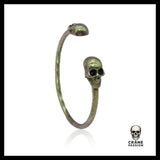 Bracelet Tête de Mort Bronze - Crâne Passion