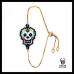 Bracelet Tête de Mort Cartoon - Crâne Passion