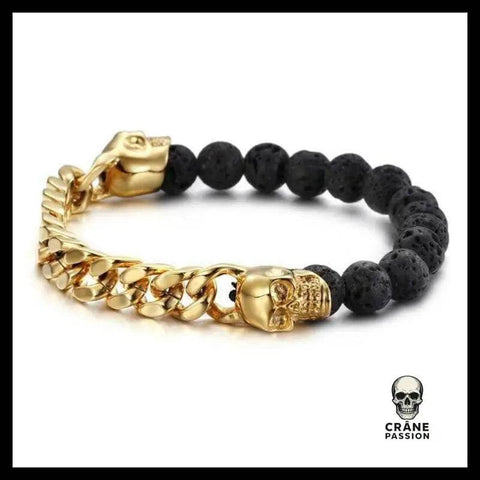 Bracelet Tête de Mort Charm - Crâne Passion