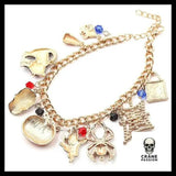 Bracelet Tête de Mort Citrouille - Crâne Passion