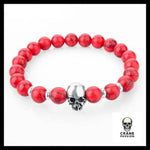 Bracelet Tête de Mort Crâne Argent - Crâne Passion