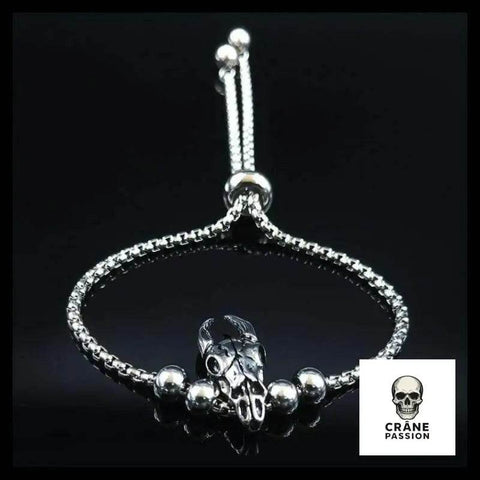 Bracelet Tête de Mort Crâne Chèvre - Crâne Passion