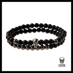 Bracelet Tête de Mort Crâne Réaliste - Crâne Passion