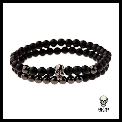 Bracelet Tête de Mort Crâne Réaliste - Crâne Passion