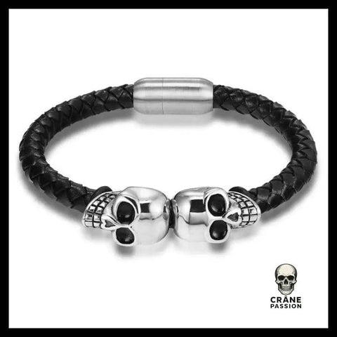Bracelet Tête de Mort Démon Bestial - Crâne Passion