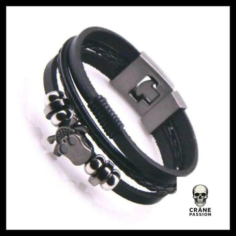 Bracelet Tête de Mort Dessin - Crâne Passion