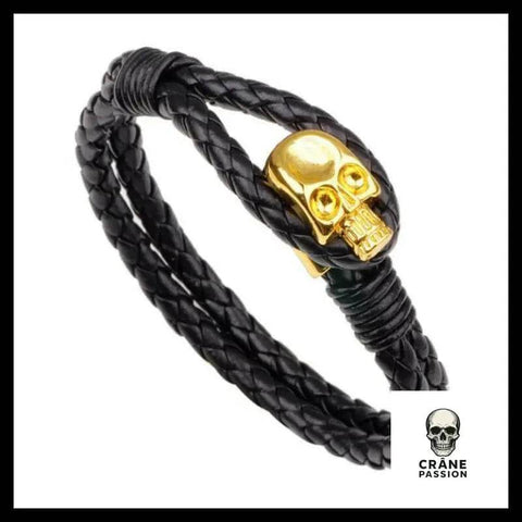 Bracelet Tête de Mort écaille - Crâne Passion