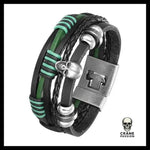 Bracelet Tête de Mort étreinte Maudite - Crâne Passion