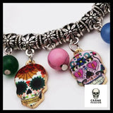 Bracelet Tête de Mort Féminine - Crâne Passion