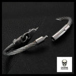 Bracelet Tête de Mort Femme (Acier) - Crâne Passion