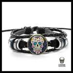 Bracelet Tête de Mort Fête Des Morts - Crâne Passion