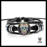 Bracelet Tête de Mort Fête Des Morts - Crâne Passion