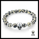 Bracelet Tête de Mort Fusion Volcanique - Crâne Passion