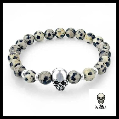 Bracelet Tête de Mort Fusion Volcanique - Crâne Passion