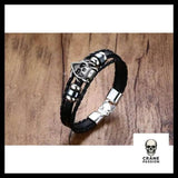 Bracelet Tête de Mort Grande Faucheuse - Crâne Passion