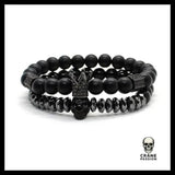 Bracelet Tête de Mort Homme Royal - Crâne Passion