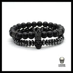 Bracelet Tête de Mort Homme Royal - Crâne Passion
