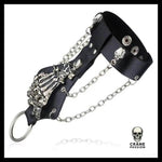 Bracelet Tête de Mort Main de Squelette - Crâne Passion