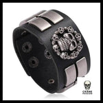 Bracelet Tête de Mort Manchette Singe - Crâne Passion