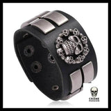 Bracelet Tête de Mort Manchette Singe - Crâne Passion