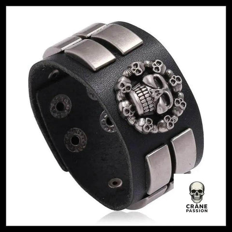 Bracelet Tête de Mort Manchette Singe - Crâne Passion
