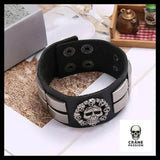 Bracelet Tête de Mort Manchette Singe - Crâne Passion