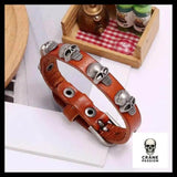 Bracelet Tête de Mort Maudite - Crâne Passion