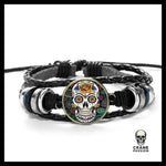 Bracelet Tête de Mort Mexique - Crâne Passion