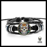 Bracelet Tête de Mort Mexique - Crâne Passion