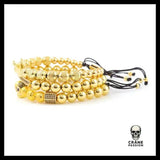 Bracelet Tête de Mort Monarque - Crâne Passion