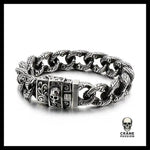 Bracelet Tête de Mort Ornementation - Crâne Passion